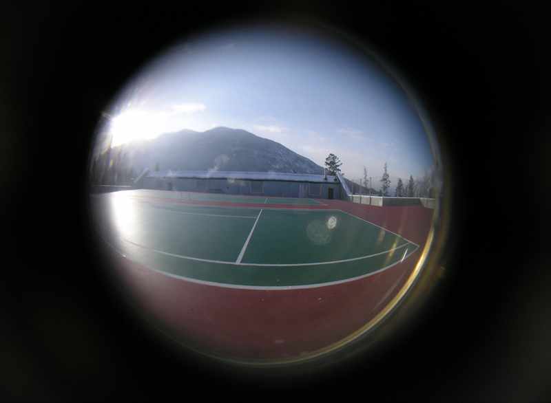 Refurbished Tennis Court